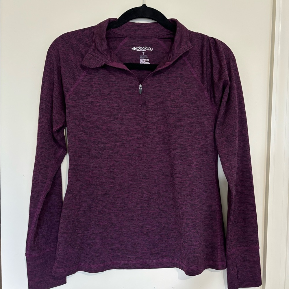 Ideology Women's Purple Long Sleeve Top